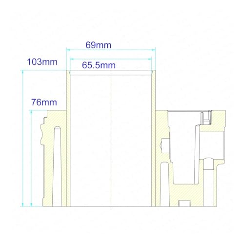 Kit de changement d'eau 65,5 mm parfait pour vos sorties quad