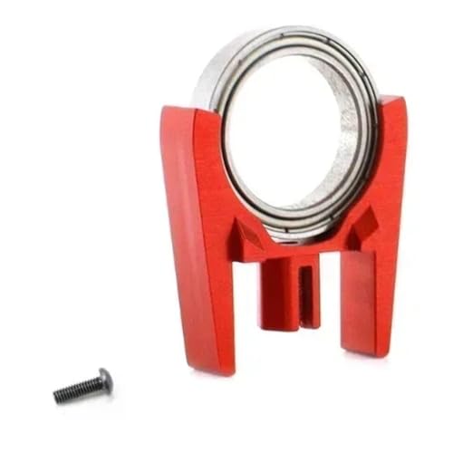 Arbre transmission central Arrma 3S 4S kit support haute vitesse metal rouge 1/10