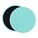 Xolsurg Gliding Fitness Core Slider Sport Full Body Workout Sliding Disc 2PCS for Gym at Home (Light Green)