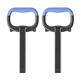 Turnringe für Kinder mit 200kg Belastbarkeit - Verstellbare Trainingsringe mit Robusten Gurten für Klimmzugstange, Hindernisparcours und Spielplatz, Geeignet für Garten, Zuhause, Keller, Indoor und Ou