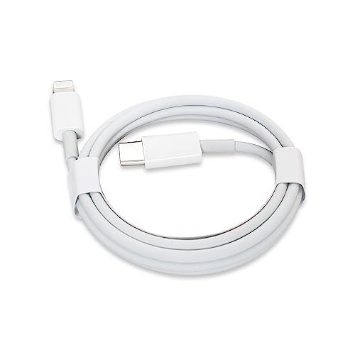 Image of Zybux New 25W Usb-C Fast Pd Original Power Wall Charger Adapter With 3.3Ft Lighting Cable Compatible For Iphone 14 /13 /12 /11 Pro Max /Xs Max /Xr /Xs /X /8 Plus [Quick Speed Charging Solution] 25 Watt|White