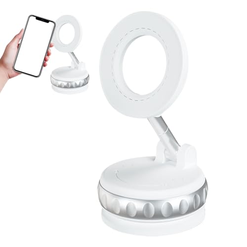 Support magnétique téléphone ventouse réglable pour éviter les chutes - 7