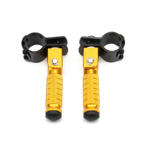 Pédale pliable jaune pour sécuriser les pieds des enfants