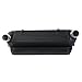 Cubauto Black Aluminum Intercooler Replacement for BMW 1/2/3/4 Series F20 F22 F30 F31 F32 Front Mount Black Turbo Intercoolers