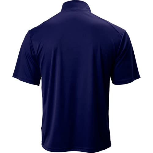 B-Core S/S 1/4 Zip Navy/Graphite 2X-Large miniatura 4