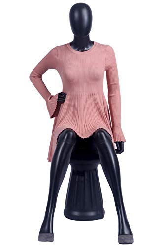 Schaufensterpuppe Frau FC-11B – Modern, Schwarz Matt, Abstrakt, Ohne Gesicht, Von TonHan