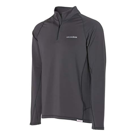 Grundens Men’s Grundies Mid 1/4 Top | Base Layer, Anti-Odor, Anchor, Medium Cover