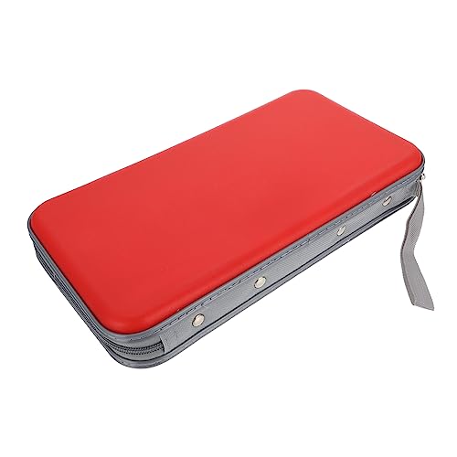 Custodia per auto: ha ottime custodie per far scivolare i dvd, abbastanza robuste proteggerle dai graffi.