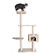 GleePet GP78560321 Cat Tree, 57-Inch, Beige