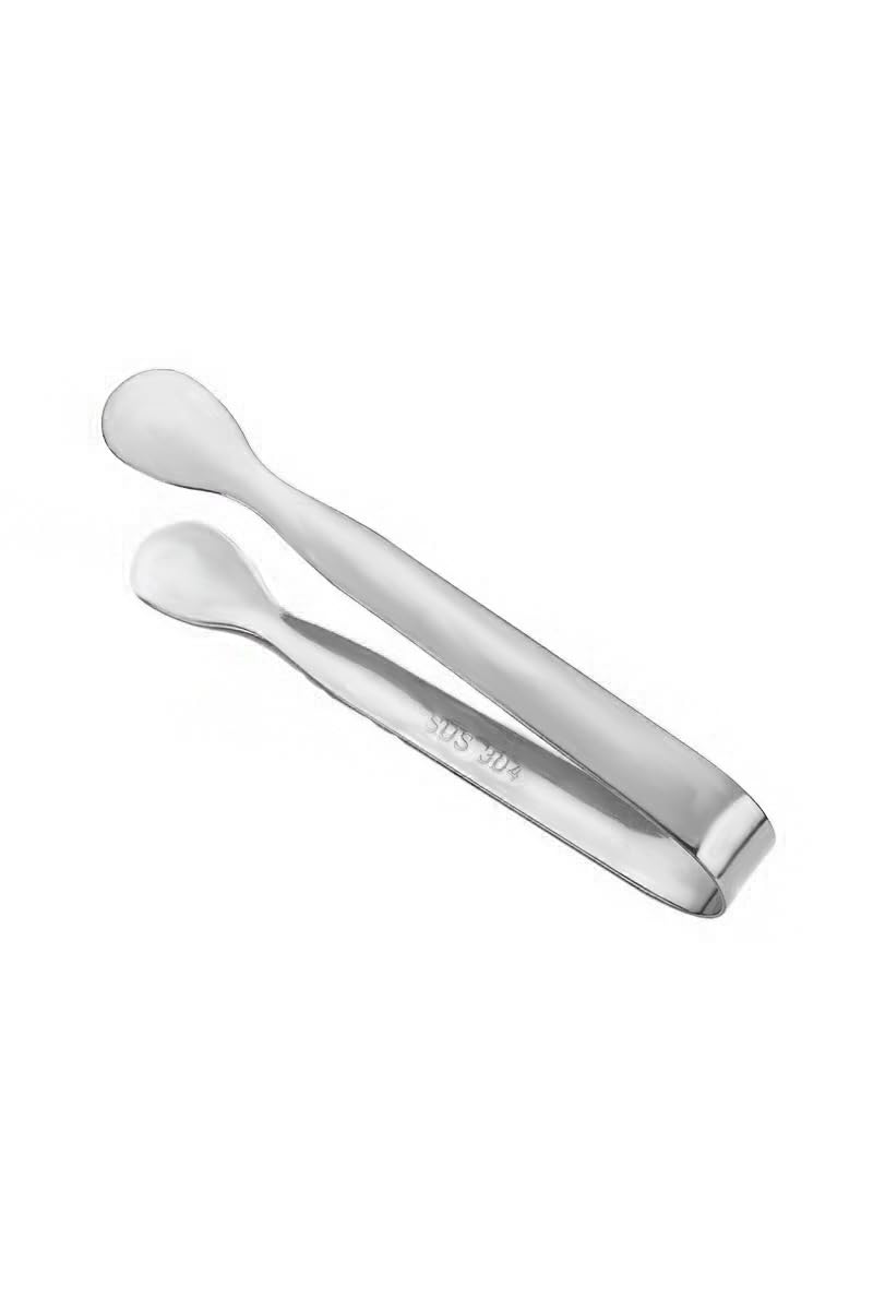 304 Çelik Mini Silver 11 cm. Buz Ve Şeker Maşası cin624by