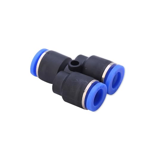 Pangocho Tubo de conexión neumática, tubo conector de aire, accesorios rápidos, manguera de empuje de agua, conectores de plástico de 4/6/8/10/12/14mm(PY,6mm)