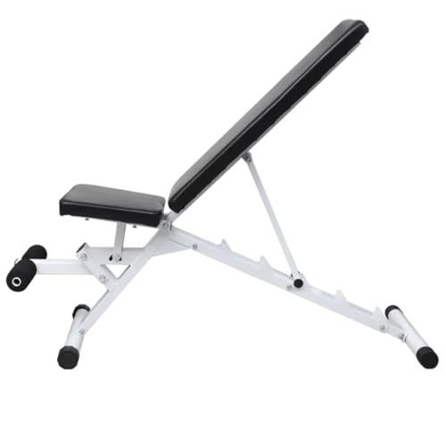Genérico Banco de Entrenamiento con Juego de Barras y Mancuernas 60,5 kg,Fitness y musculación,Levantamiento de Pesas,Máquinas de Levantamiento de pesas-275347