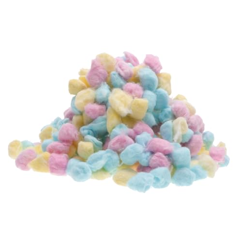 OUNONA 1Pack Colored Cotton Balls for Makeup Removal Pack of Soft Absorbent Cotton Balls for Home and Beauty Salon Use Gentle Skin