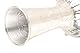 Meinl Percussion Aluminium Series Darbuka - Mittelgroße Handtrommel - Mit Kunststofffell - Durchmesser 6,5 Zoll - Handgehämmert - Aluminium, Silber (HE-112)