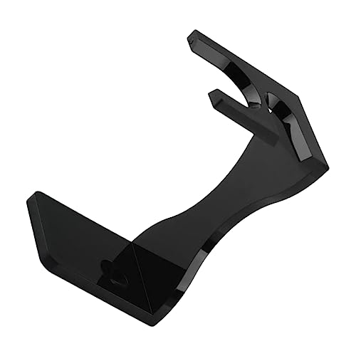 Healeved Beard Brush Stand Acrylic Razor Holder Shaving Brush Support Non-slip Desktop Razor Stand