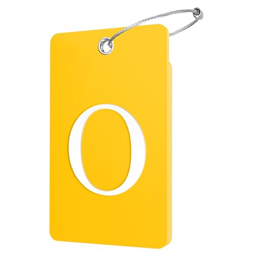 Gostwo 2 Pack Initial Luggage Tags for Suitcases Airplane Travel Essentials