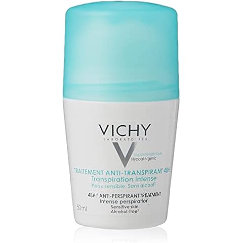 Vichy 48 Hour 'No-Trace' Anti-Perspirant Deodorant Roll On ,50 ml (Pack of 1) Cover