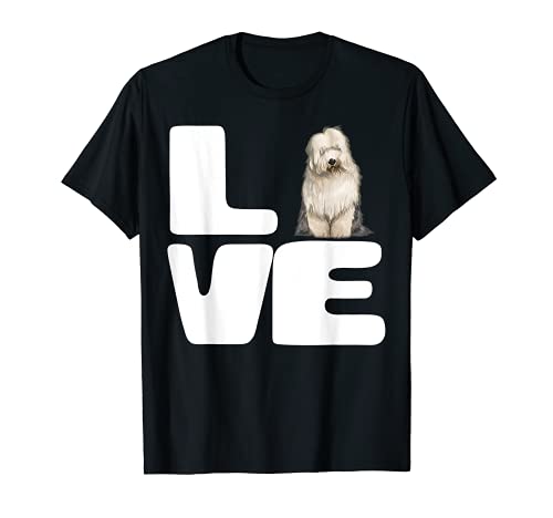 Love My Old English Sheepdog Dog Lover regalo Camiseta