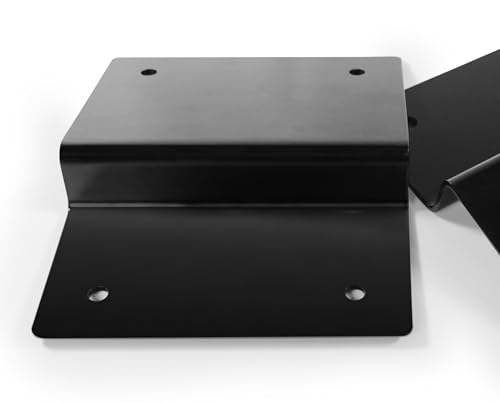 MAXXHAUL 50872 Stahl Rampen-Top-Set – Erstelle schnell Deine eigenen Rampen mit 5,08 cm x 20,32 cm Bohlen, um ATVs, Motorräder und Rasenmäher sicher auf Dein Fahrzeug zu Laden und Davon