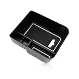 Pour Ibiza Pour Typ 6F 18-22 Pour Arona SUV 17-22 Conteneur Contrôle Central Accessoires D'intérieur Automatique Accoudoir Voiture Boîte Rangement(Blanc)