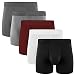 Mens Underwear Pack of 5,5Mayi Cotton Men's Boxer Briefs with Open Fly for Men and Boys,XXL