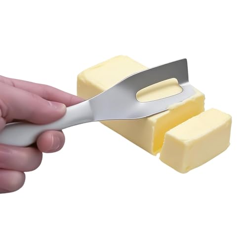 Coupe-beurre trancheur | Outil coupe-pâte en acier inoxydable | Ustensile de Cuisson pour Préparer Pâtes à, Pâtisseries, Confitures et Fromages | pour pâte à, pâtisserie, confiture, fromage