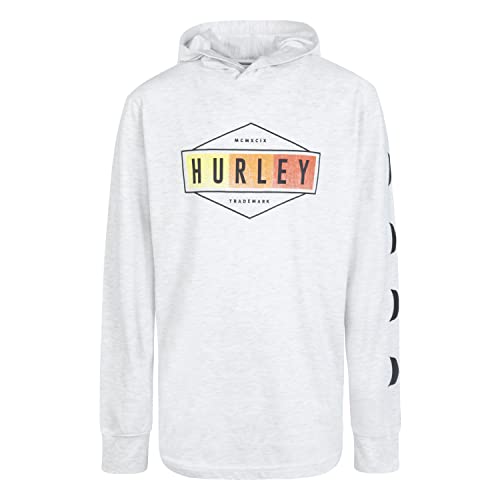 Image of Hurley boys Long Sleeve Hooded Graphic T-shirt