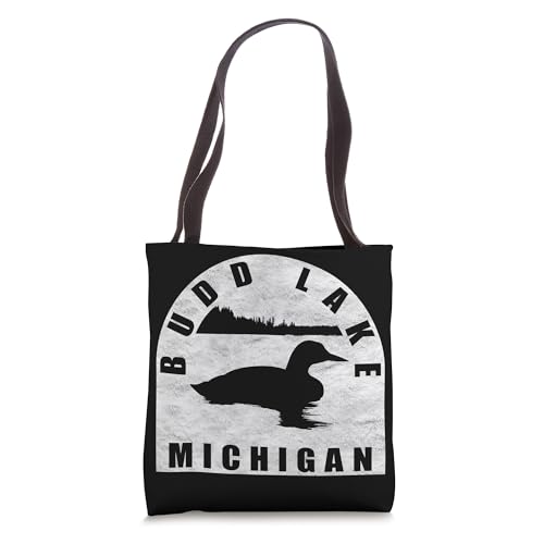 Budd Lake Michigan Loon Tote