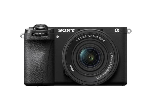Sony Alpha 6700 Systemkamera (APS-C) mit 16–50mm II Objektiv – KI-Autofokus, 5-Achsen-Stabilisierung, 4K 120p Video, Touchscreen, ideal für Vlogging & Foto