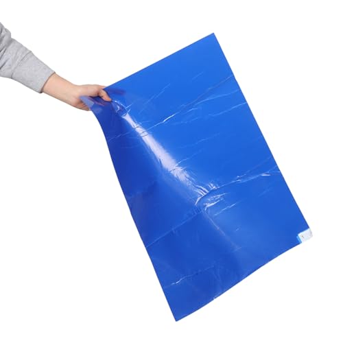 Alfombrilla pegajosa azul de 45x60 cm Gatuida para eliminar polvo de suelas de zapatillas 4