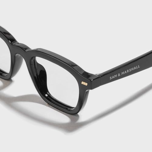 Image of SAM AND MARSHALL DAWN Eyeglass I Square Shape I Computer Glasses I Polycarbonate Frames I Unisex