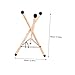 Abaodam Adjustable Hand Pan Drum Display Rack Stand for Instrument Steel Tongue Drum