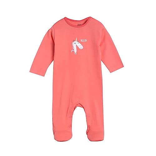 Image of miniklub Baby Round Neck Long Sleeve Knitted Cotton Sleep Suit, Pack of 2 (Multi Color)
