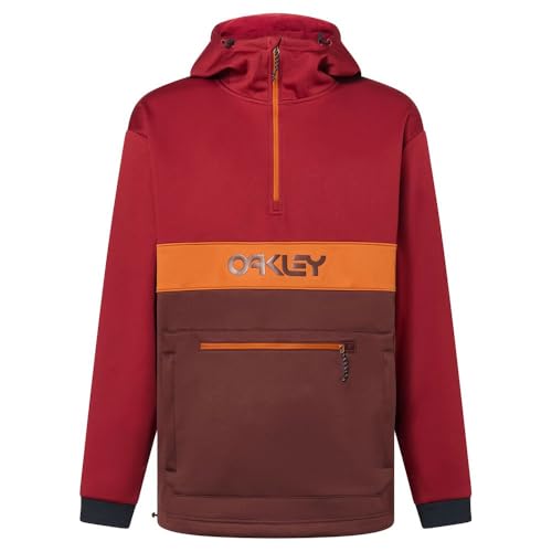 Oakley Mens Thermonuclear Protection Nose Grab Softshell Hoodie