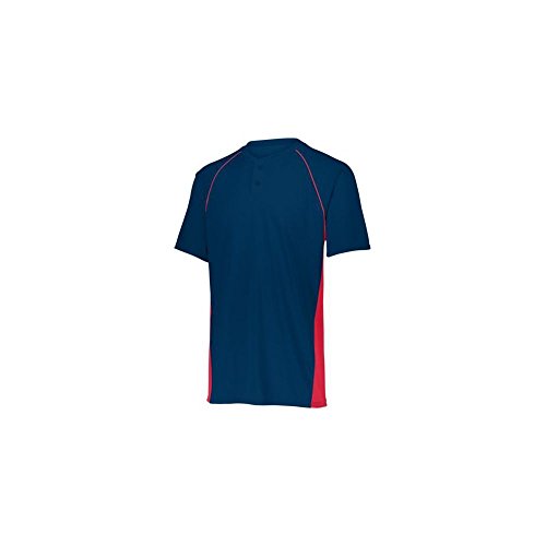 Augusta Sports Youth Limit Jersey, Navy/Red, Small