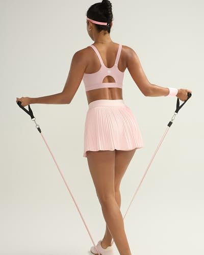 Image of RUNNING GIRL Sports Bra for Women High Support, Molded Cup High Impact Sports Bras for Women with Sewn in Pads
