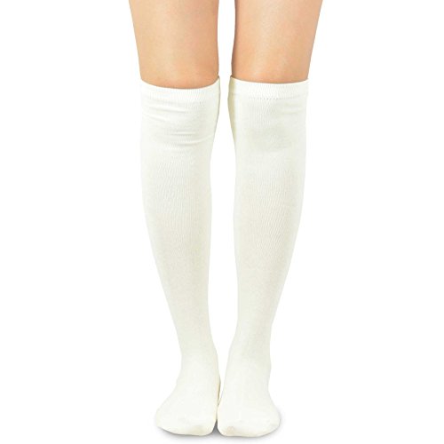 Image of Fashionable Cotton Slouchy Boot Socks for Women and Girls: Long Thigh Highs, Over-the-Knee Highs, and Knee Highs