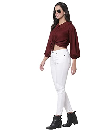 Image of Style Quotient Women Pink Casual Shirt