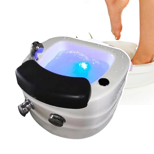 Spa de pies portátil con masaje y control de temperatura