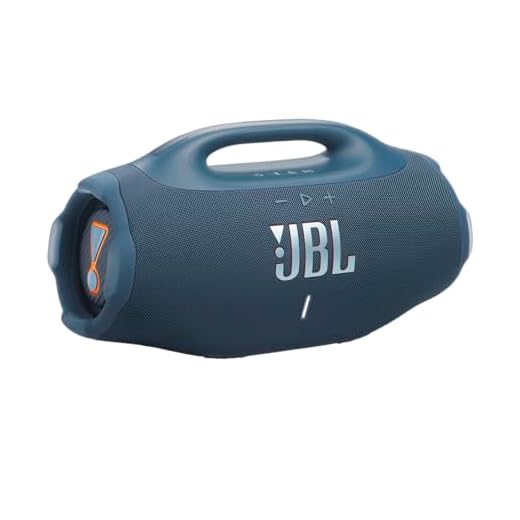 JBL Boombox 4, Altifalante Bluetooth portátil, som JBL Pro, AI Sound Boost, resistente à água/pó IP68, autonomia de 34 h, Life, Auracast, 2 configurações de reforço de graves, azul