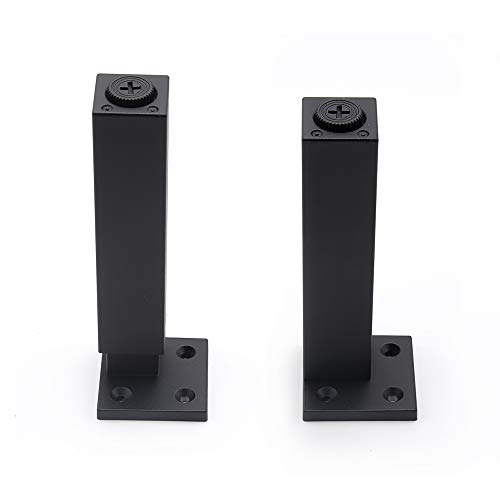 Patas para mueble elevadas de 140mm para limpieza facil, lote cromado Emuca 5