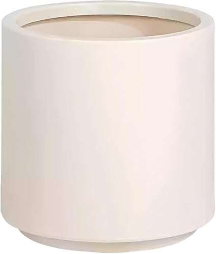 KryZaro植木鉢/鉢カバー 北欧風木製植木鉢カバー プラスチック製丸型植木鉢 屋内・屋外兼用 モダンシンプル 室内鉢植え鉢カバー