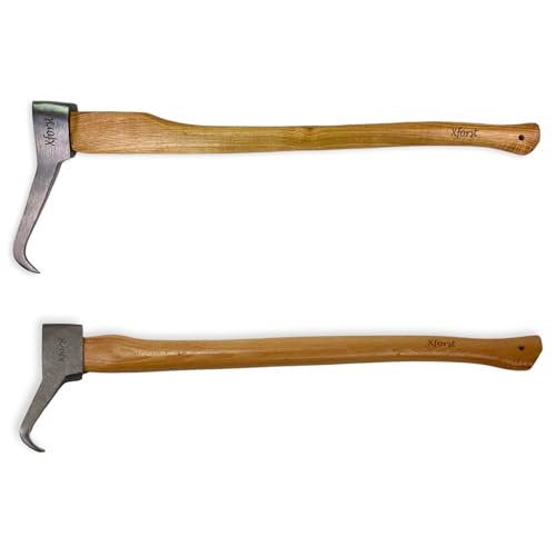 Xforst Sappie Set X-P88 & X-P118 – 80 cm – 0,8 kg et 1,1 kg – Outils forestiers pour Professionnels – idéal pour forestiers et travaux intensifs