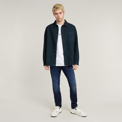 G-STAR Raw - Mens 3301 Slim Jeans, Color Dk Aged, Size: 35W x 36L4