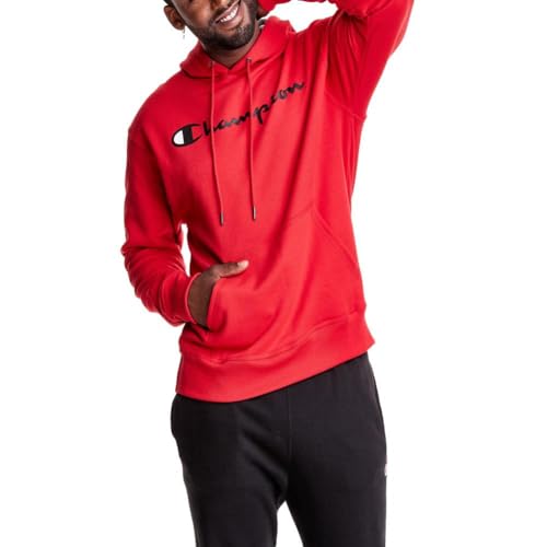 Champion mens Graphic Powerblend Fleece Pullover Hood Hooded Sweatshirt