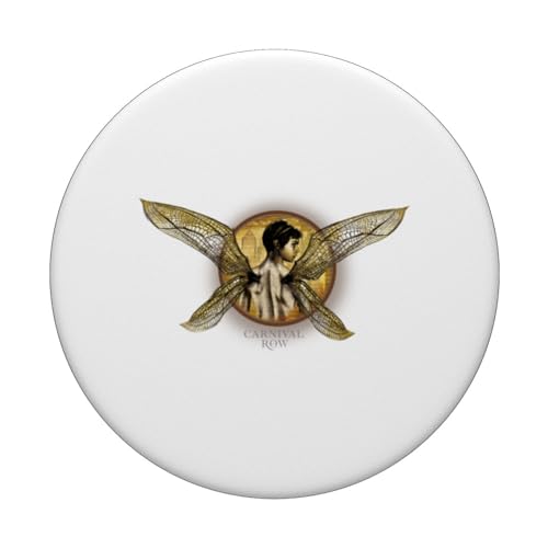 Carnival Row - Beautiful Vignette (Cara Delevingne) PopSockets Swappable PopGrip, Black - Image 3