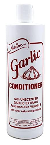 Nutrine Garlic Conditioner with Uncented 16oz (Pack of 2)