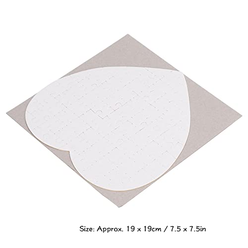 Quebra-cabeças de Sublimação Em Branco DIY Heat Press A4 75 Unidades Desenhar Arte Recontar Memórias