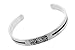 Muslim Stainless Steel Cuff Bracelet with "Tawakkaltu 'ala Allah" in Arabic Calligraphy