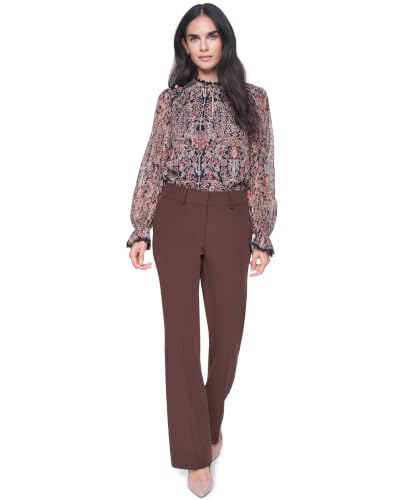 Image of Tommy Hilfiger Solid Sutton Boot Leg Trousers